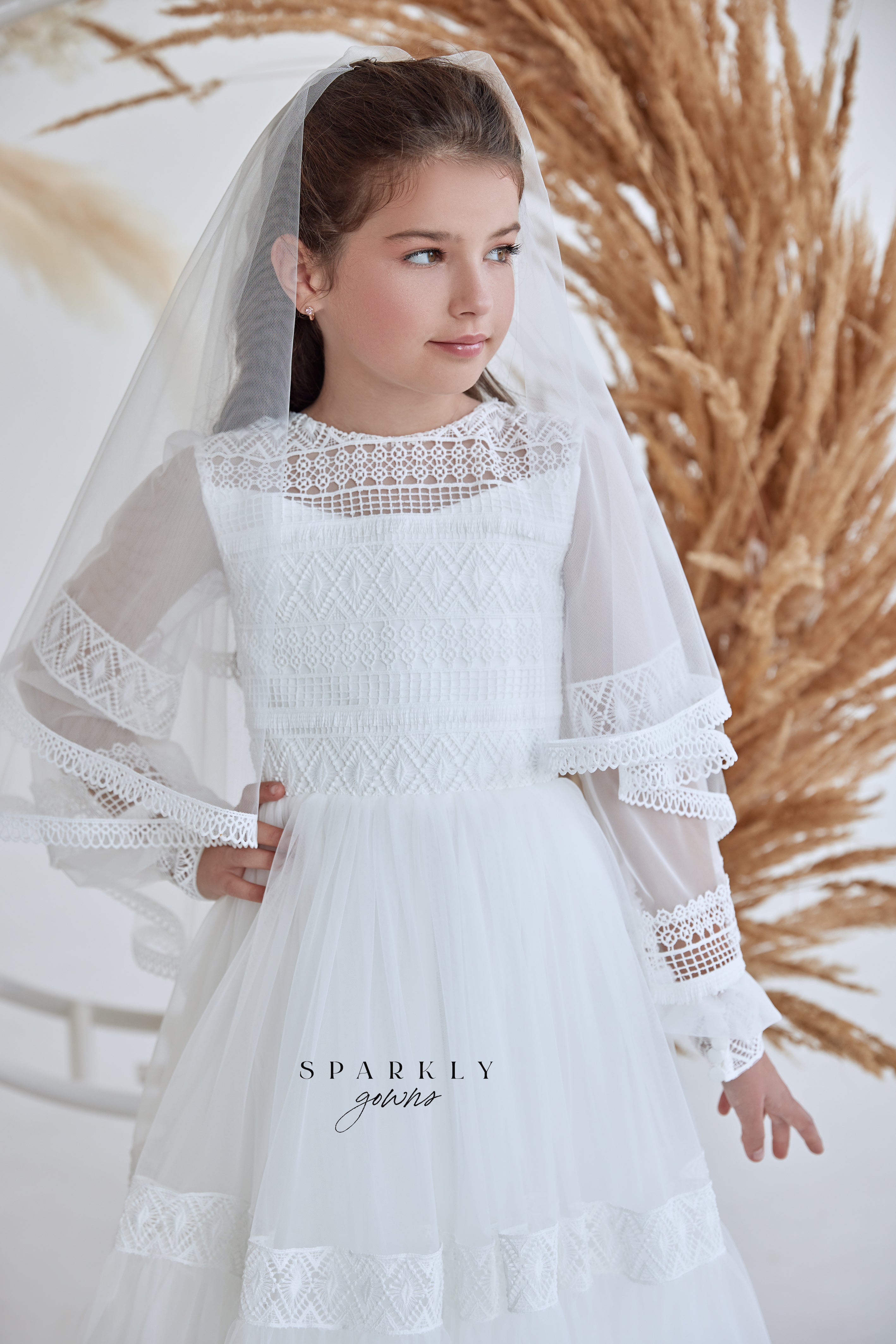 crochet modest dress Crochet Marissa Maxi Dress XSmall / Cream
