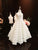 Ready to Ship Dovita Ruffles Skirt 3D Flowers Appliques  Fabia Flower Girl Communion Gown