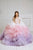 Feather Sleeves Multi-Color Flower Girl Communion Ball Gown  Dress 21038
