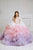 Feather Sleeves Multi-Color Flower Girl Communion Ball Gown  Dress 21038