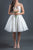 Short wedding dress
