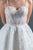 Spaghetti Straps Corset Knee-Length A-line Petite Wedding Dress Fiona