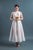 Sophisticated Midi-Length A-line Cappuccino Wedding Dress X27 In stock Size 6
