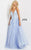 Plunging neckline Sequin Embellished Prom Gown By Jovani JVN07252