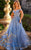 Off the Shoulder Floral Appliques Prom Gown By Jovani 23698