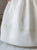 Vestido Comunión Español Elegante Manga Francesa Rayas Beige Marla K199