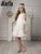Detachable Skirt Two in One Sweet Mini Skirt and Classic Long Skirt Ivory Spanish Communion Gown Marla K277