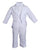 Baby Boys Formal White Poly Cotton 5 Piece Classic Tux Set with Tail Christening Baptism Boy