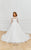 Long Sleeves Ball Gown First Communion Dress 21112