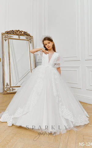 Ball Gown First Communion Dress 21124