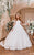 Long Sleeves Ball Gown Flower First Communion Dress 21107