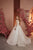 V-Neckline First Communion Flower Girl Gown PR102