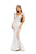 Portia & Scarlett Sleeveless Feather Embellishment Prom Gown PS1986