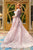 Portia & Scarlett PS22066 Plunging Neckline Overskirt Evening Gown