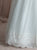 French Sleeves Dotted Tulle Lace Blue  Beige Spanish Communion Gown Marla R195