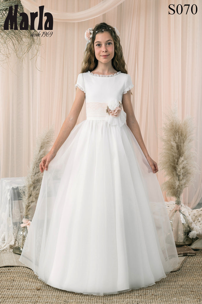 Spanish Communion Gown Marla S070