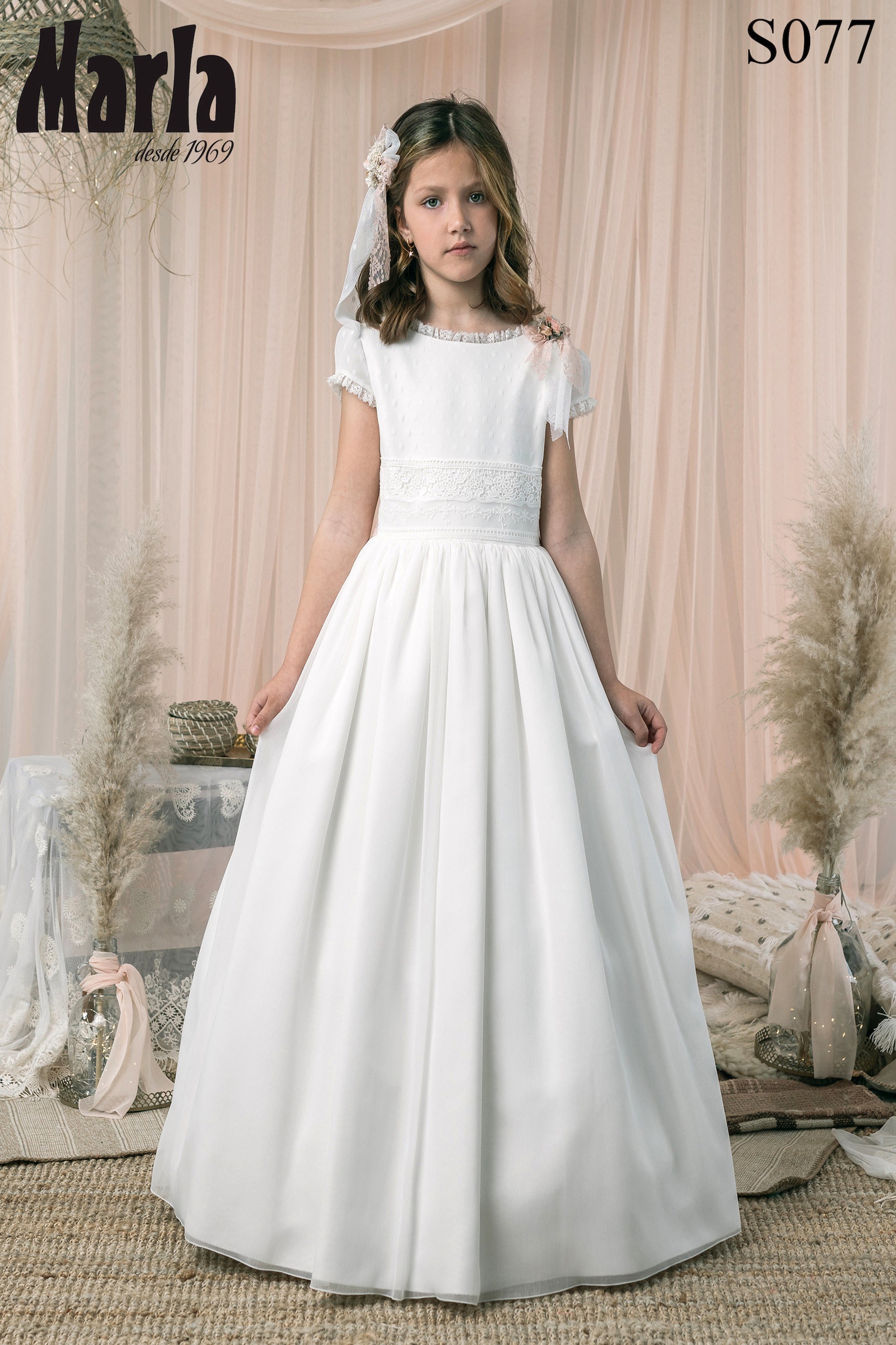 Spanish Communion Gown Marla S077 – Sparkly Gowns