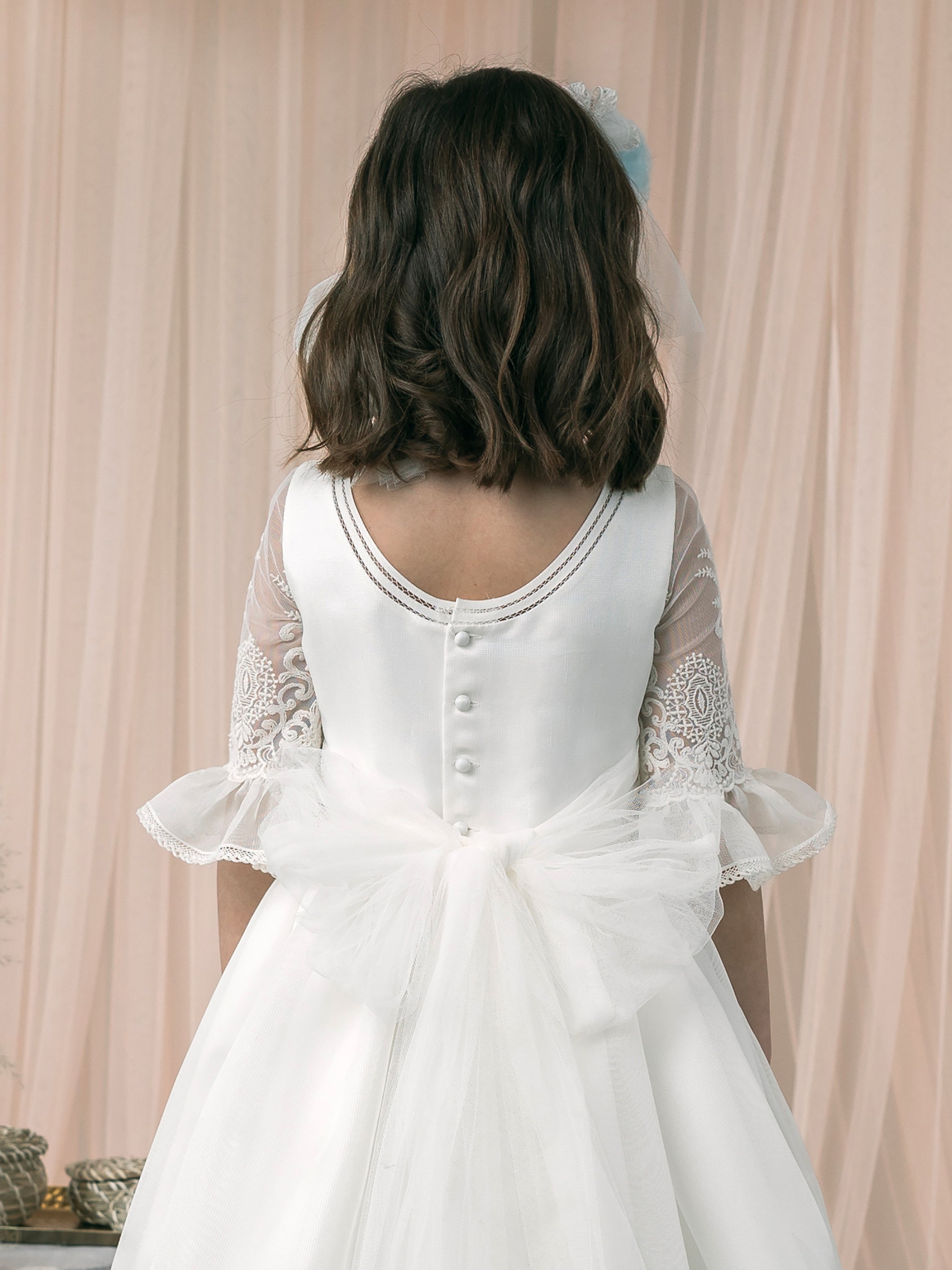Spanish Communion Gown Marla S112 – Sparkly Gowns