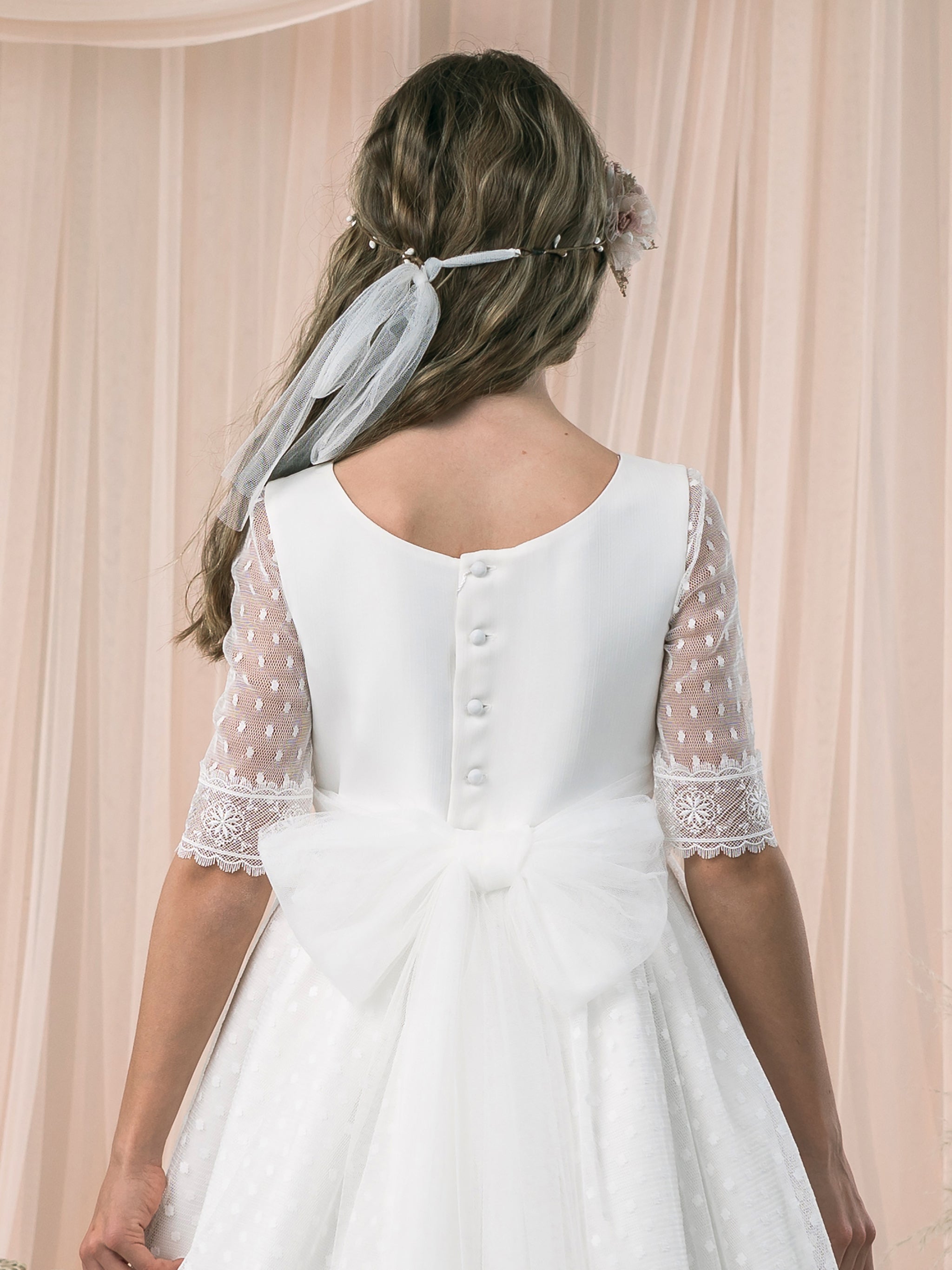 Spanish Communion Gown Marla S138 – Sparkly Gowns