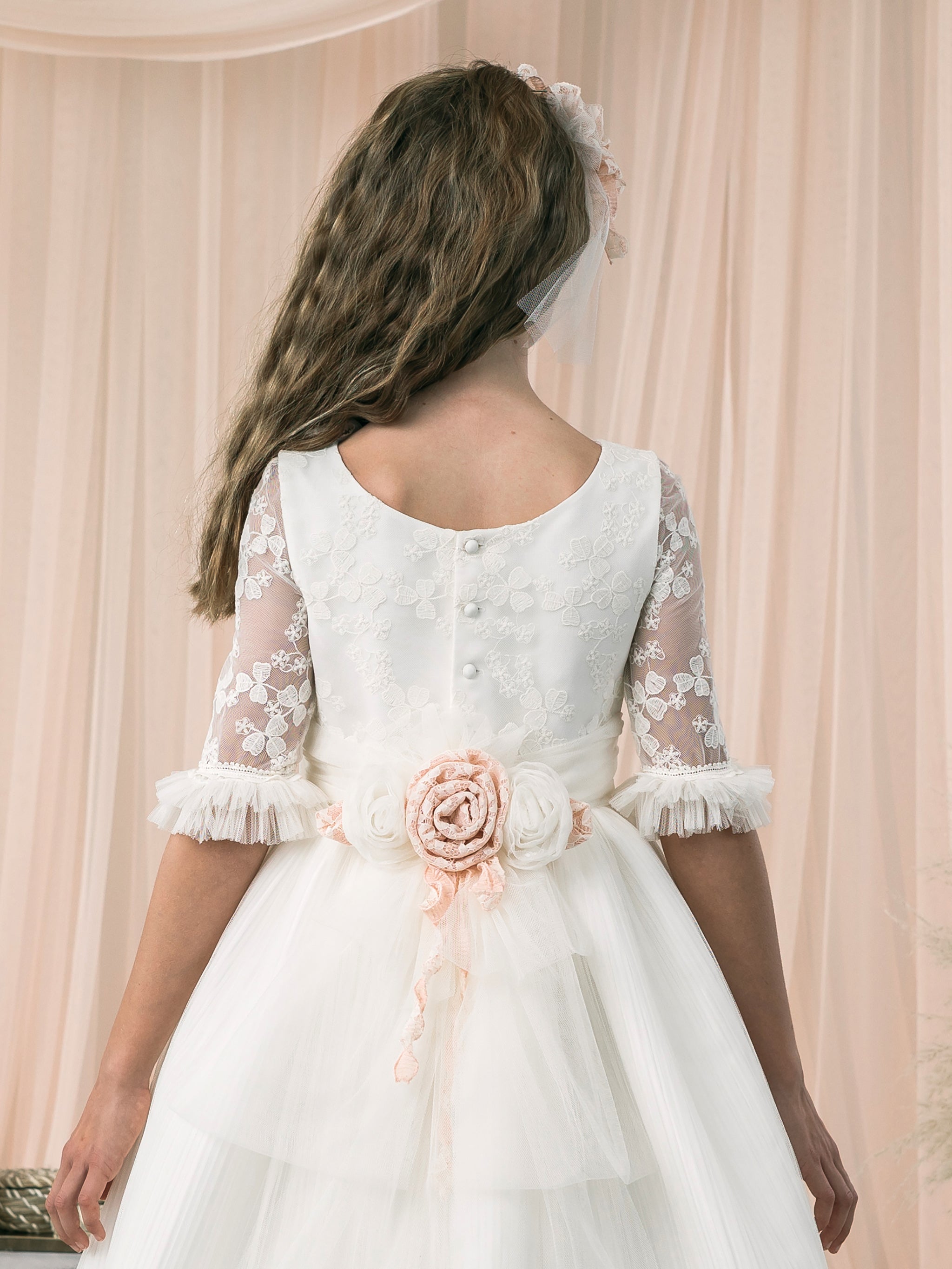 Spanish Communion Gown Marla S243 – Sparkly Gowns