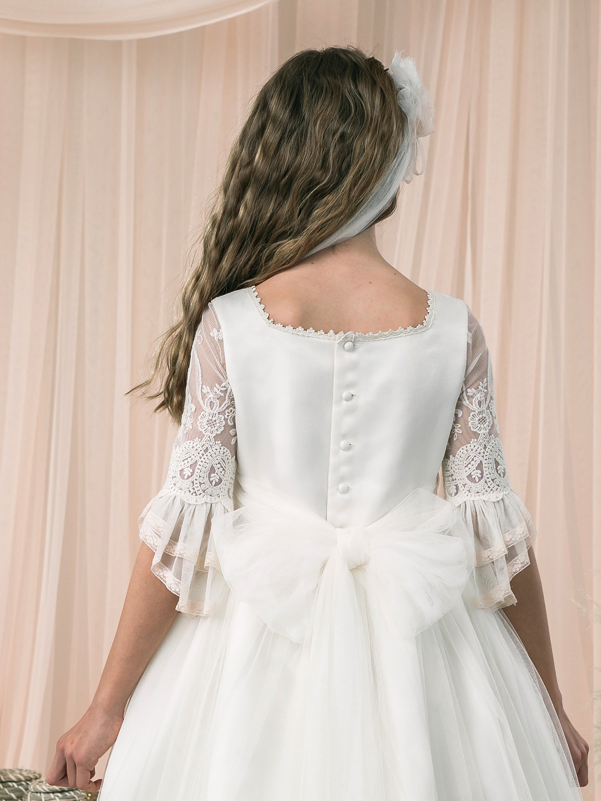 Spanish Communion Gown Marla S271 – Sparkly Gowns