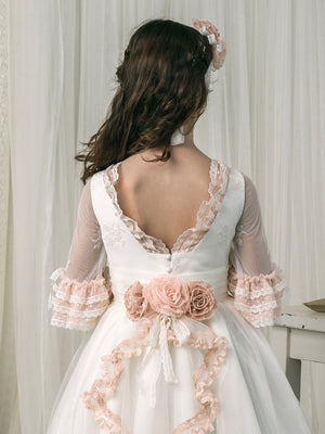 Spanish Communion Gown Hannibal Laguna S321