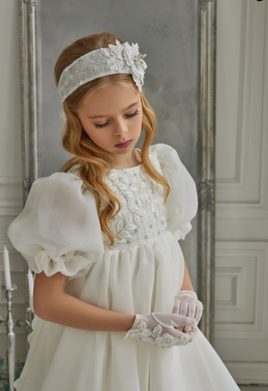Exclusive Ivory Headband Celestial Model A39 Style 3304