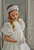 Exclusive Ivory Headband Celestial Model A39 Style 3304