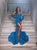 Portia & Scarlett Long  Velvet Sequin Prom Gown PS23521G WITH  GLOVES