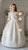 In Stock Size 11 Chiffon Short Sleeves Beige and Tan Spanish Communion Gown Marla H107