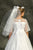 White Flower Crown Veil First Communion Flower Girl Accessories Style 038