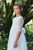 Carlota Plumeti Tulle Dress with Custom Length Spanish Communion Gown by Flor de C