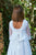 French Sleeves Dotted tulle  Custom Sizing Constanza Spanish Communion Gown by Flor de C