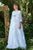 French Sleeves Dotted tulle  Custom Sizing Constanza Spanish Communion Gown by Flor de C