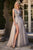 Trickle Bead Soft Ball Gown Andrea and Leo A0391