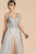 Trickle Bead Soft Ball Gown Andrea and Leo A0391