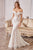 Andrea & Leo Couture A0666W  Lace off-the-shoulder Mermaid Wedding Gown