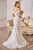 Andrea & Leo Couture A0666W  Lace off-the-shoulder Mermaid Wedding Gown