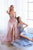 Jessica V-Neck Tulle A-line Mauve Andrea and Leo Couture A0762 Evening Gown