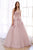 Glitter Sophia Ball Gown Blush Andrea & Leo Couture A0892 Evening Gown