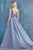 Andrea & Leo A0894 Christina Beaded Sheath Overskirt Gown