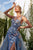 Andrea & Leo A0894 Christina Beaded Sheath Overskirt Gown