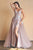 Andrea & Leo A0894 Christina Beaded Sheath Overskirt Gown