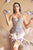 Andrea & Leo A0894 Christina Beaded Sheath Overskirt Gown