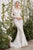 Embroidered Long Sleeves Wedding Dress A1085W