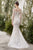 Embroidered Long Sleeves Wedding Dress A1085W