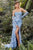 Mermaid Detachable Sleeves Andrea & Leo Couture A1117