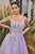 Andrea & Leo A1142 Floral Appliques Sleeveless A-Line Tulle Gown