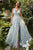 Andrea & Leo Couture A1145 Minted Opal Garden A-line Gown