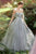Andrea & Leo A1149 Off the Shoulders Birds of Romance A-line Gown